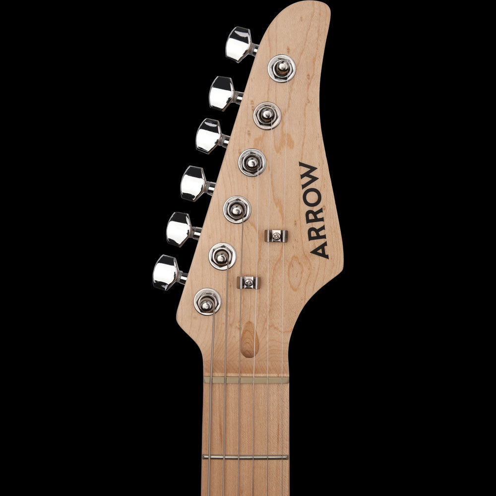 Arrow Guitars Tonecaster 111 Double Cutaway Electric Guitar Rooster Red