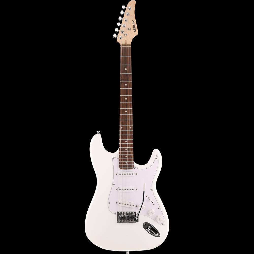 Arrow Guitars Tonecaster 111 Double Cutaway Electric Guitar Snow White