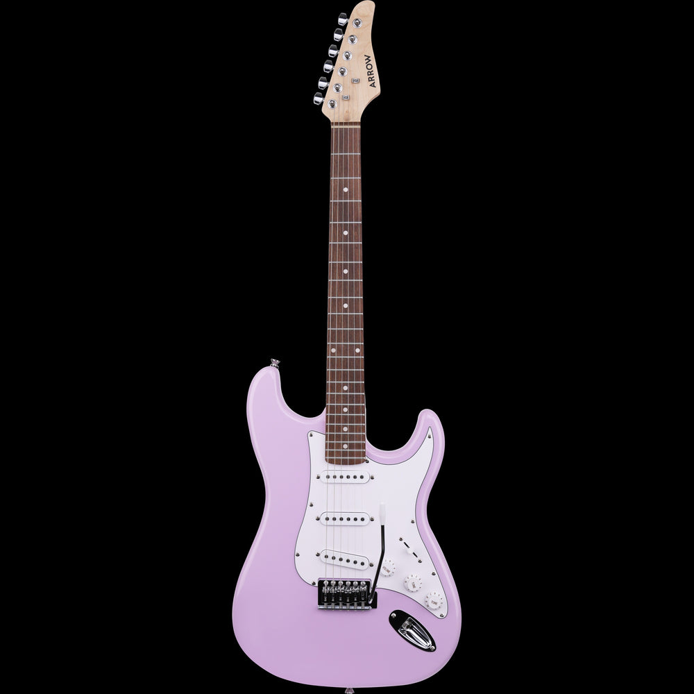 Arrow Guitars Tonecaster 111 Double Cutaway Electric Guitar Bubblegum