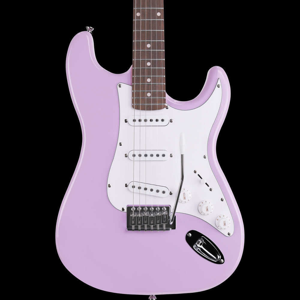 Arrow Guitars Tonecaster 111 Double Cutaway Electric Guitar Bubblegum