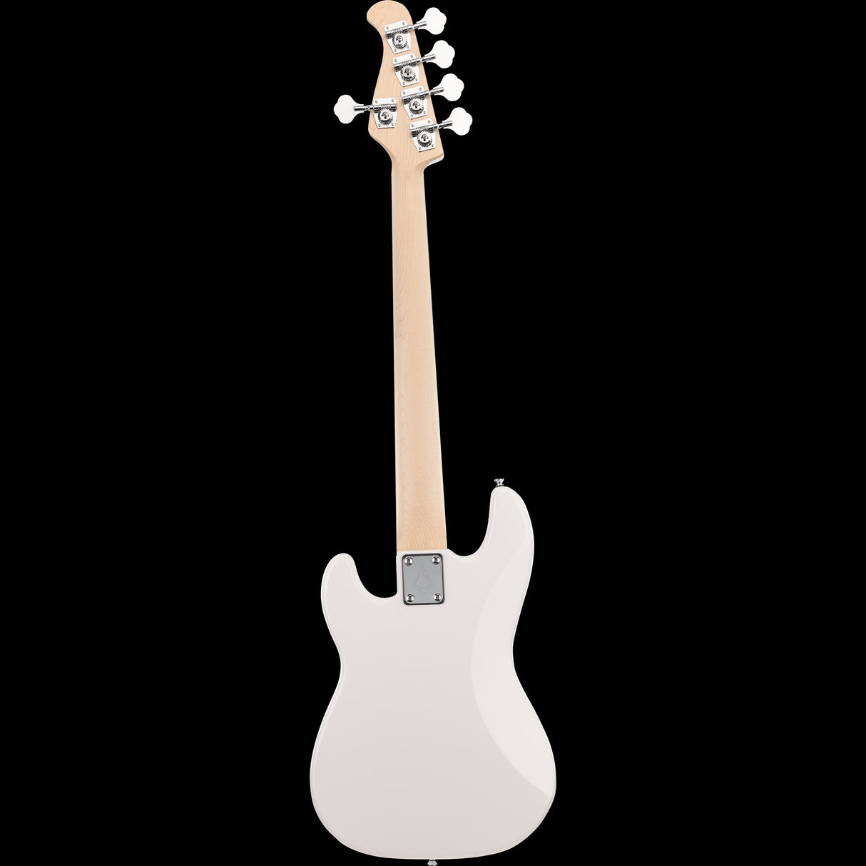 Arrow Guitars Session 5 String Precision Bass Guitar Snow White