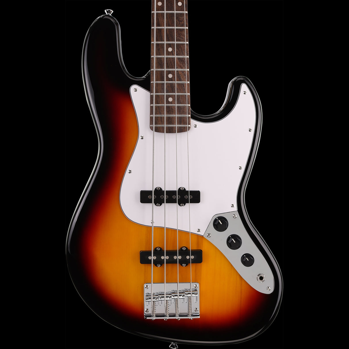 Arrow Guitars Louisiana Jazz Bass Guitar Tobacco Burst