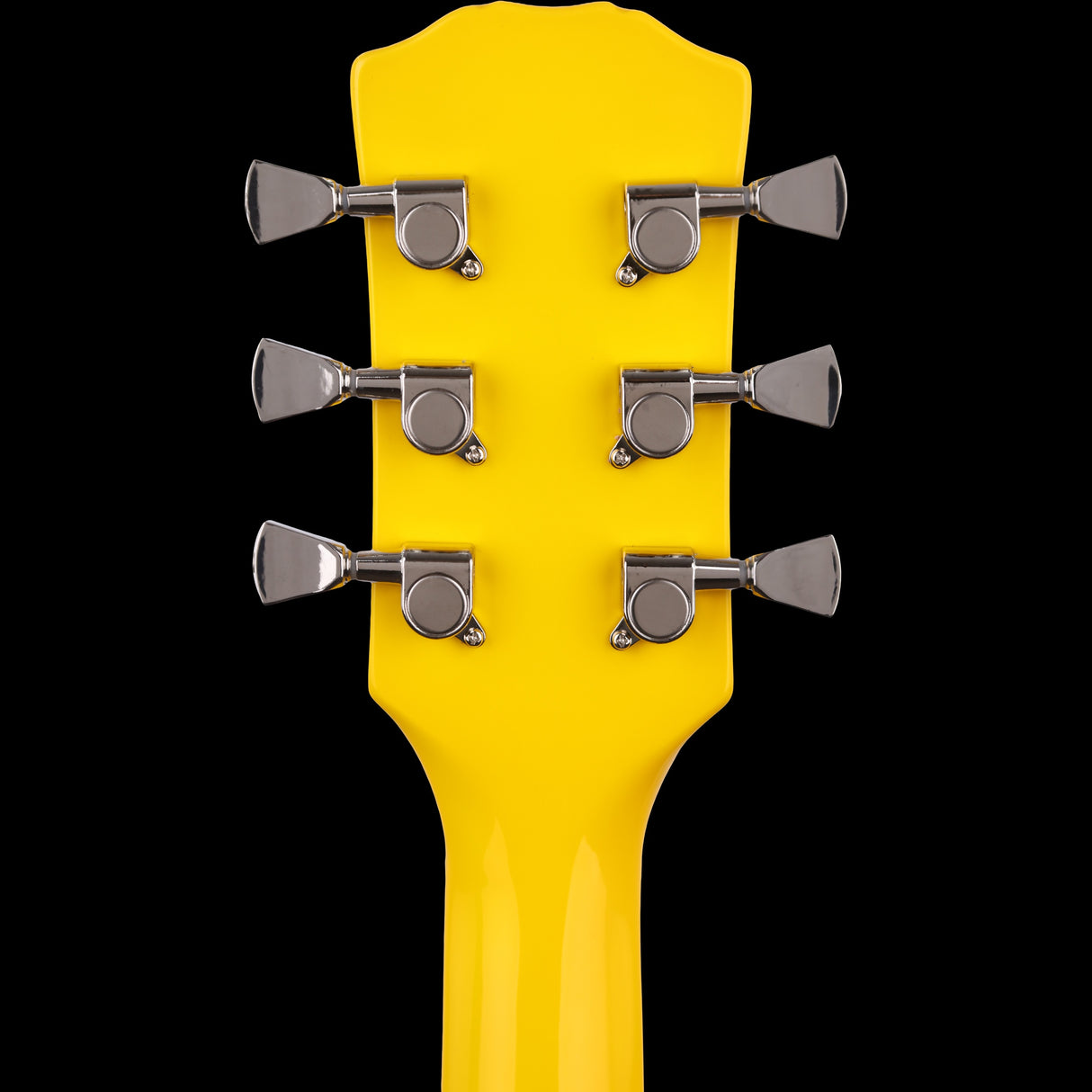 Arrow Guitars Twincut Double Cutaway Electric Guitar Banana Custard Yellow