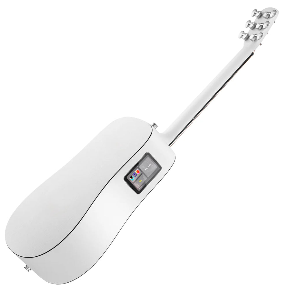 Lava Me Play Smart Electro Acoustic Guitar With Lite Bag Frost White