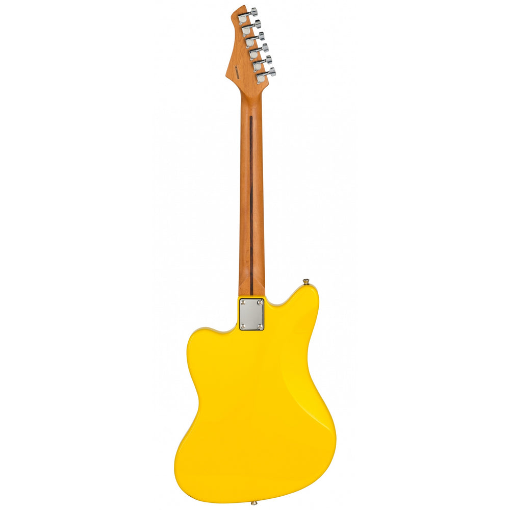 Northstar Pro NSP4GY Offset Body Electric Guitar Grafitti Yellow Gloss