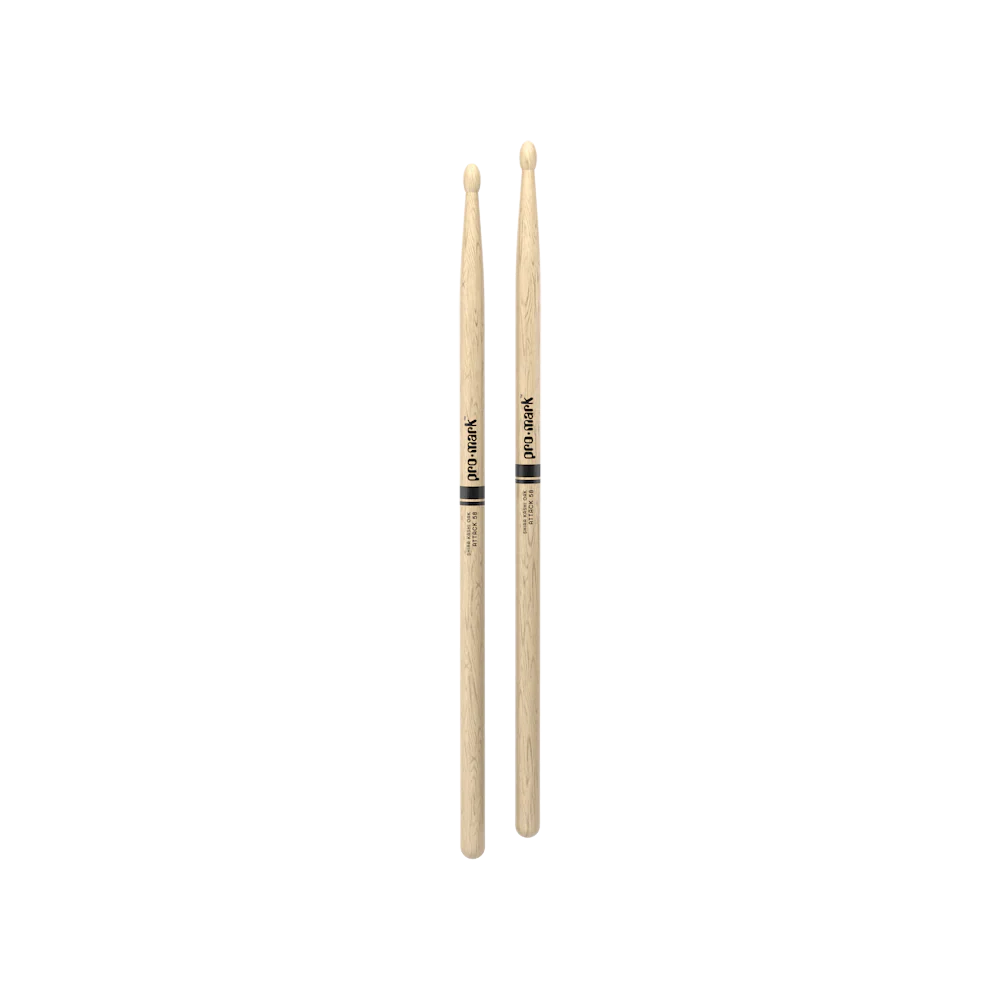 Promark Classic Attack 5B Shira Kashi Oak Drumsticks Oval Wood Tip