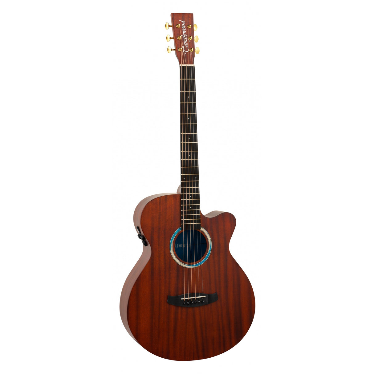 Tanglewood Elemental TE4CEBL Super Folk Cutaway Electro Acoustic