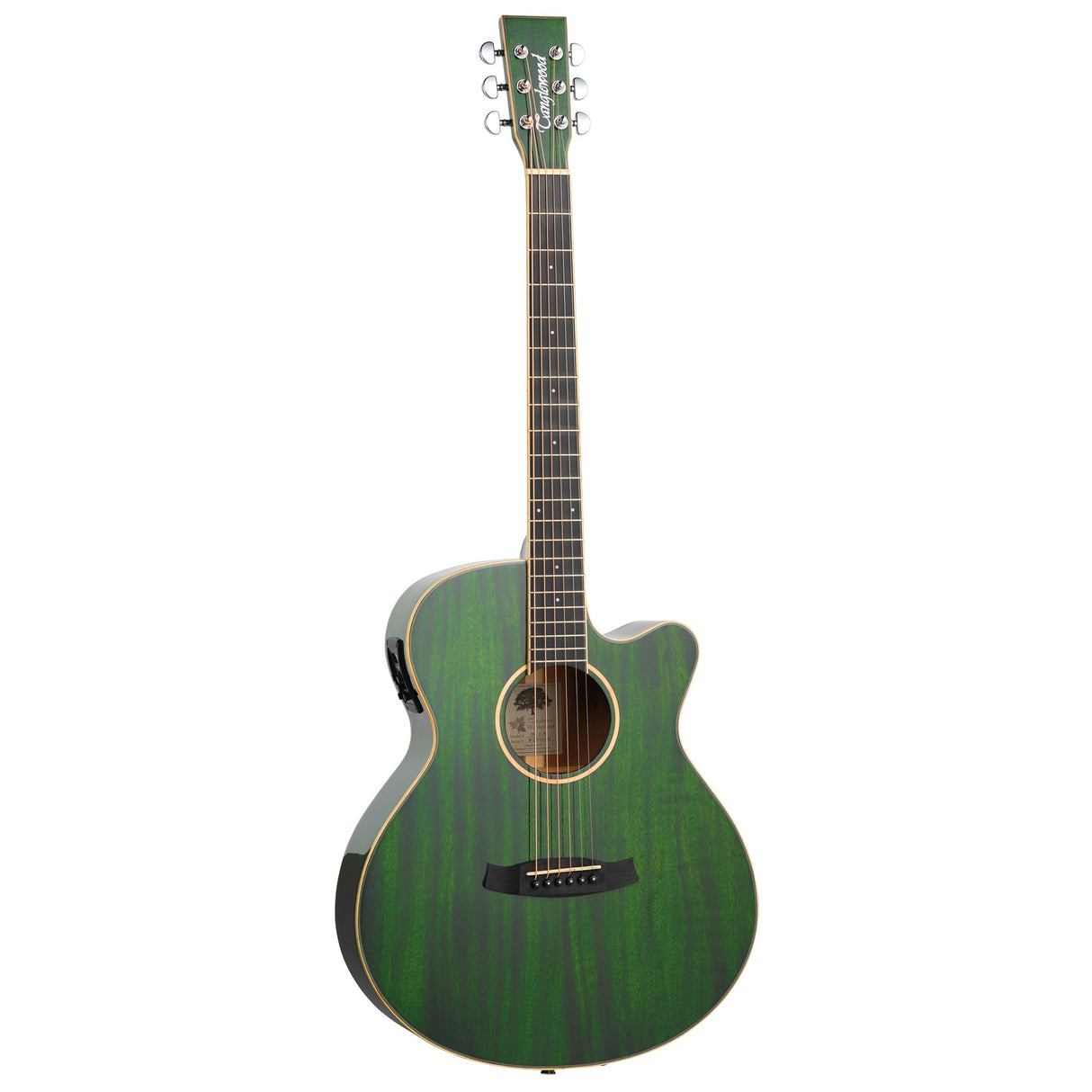 Tanglewood Winterleaf TW4-E-FG Superfolk Electro Acoustic Forest Green - Music Vault