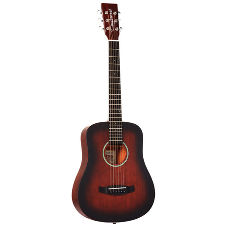 Tanglewood Crossroads TWCR-T Travel Acoustic Guitar Brown - Music Vault