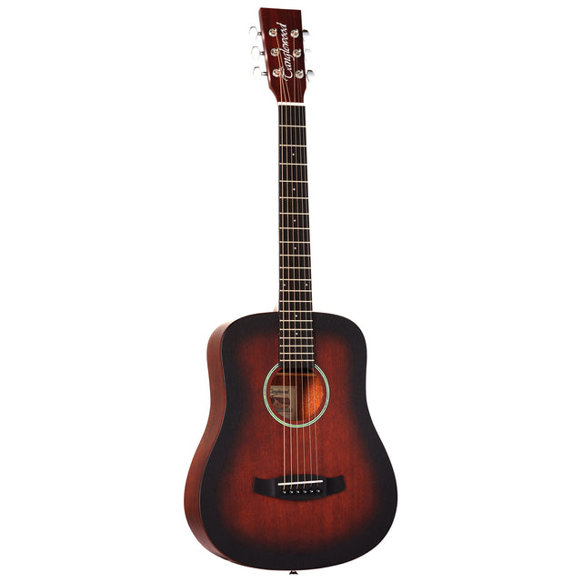 Tanglewood Crossroads TWCR-T Travel Acoustic Guitar Brown - Music Vault