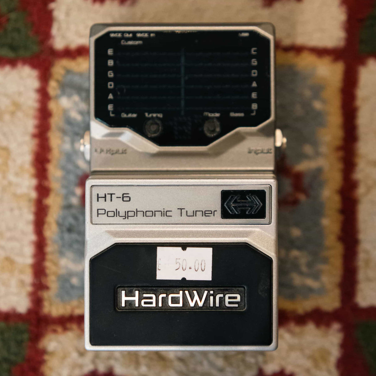 Digitech Hardwire HT-6 Polyphonic Tuner Pedal (Pre-Owned)