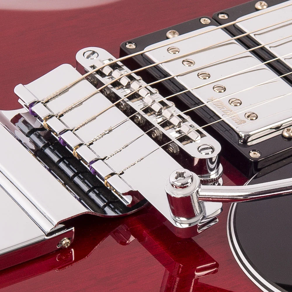 Vintage Reissued Series VS63V With Vintage Style Vibrato Cherry Red - Music Vault