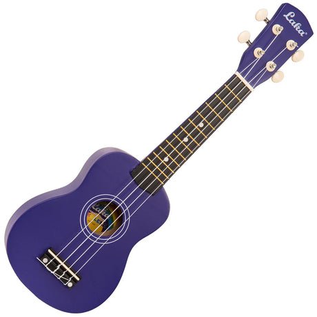 Laka Rainbow Series Soprano Ukulele Indigo - Music Vault