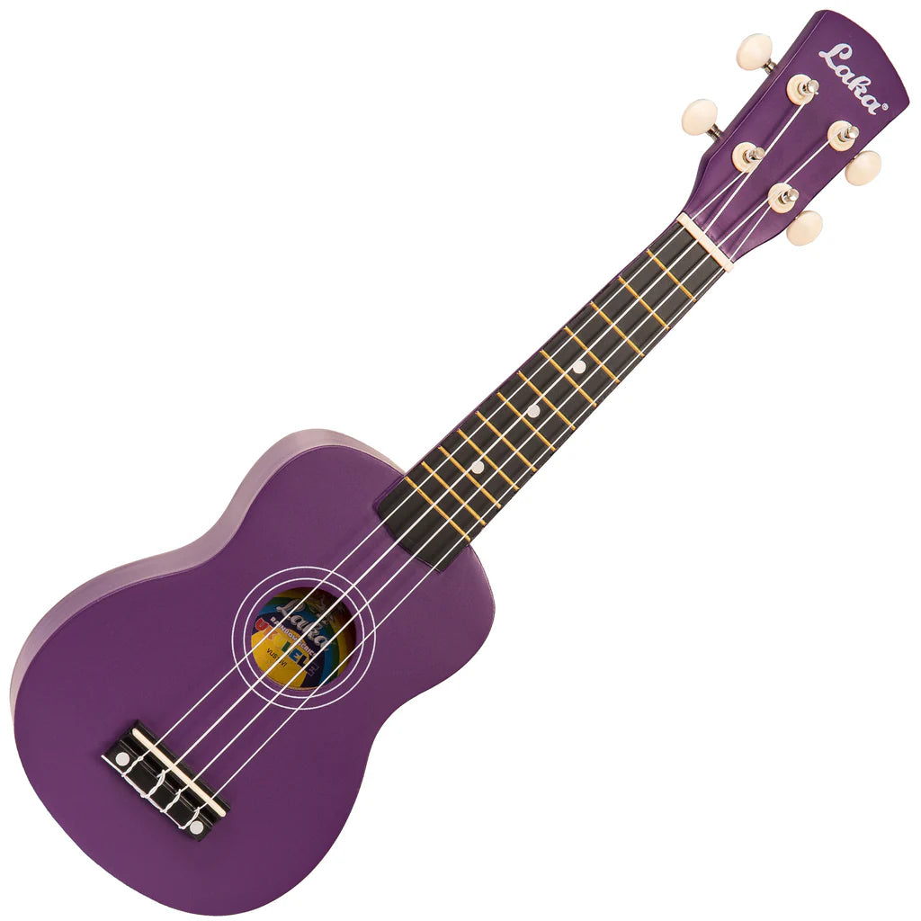 Laka Rainbow Series Soprano Ukulele Violet - Music Vault