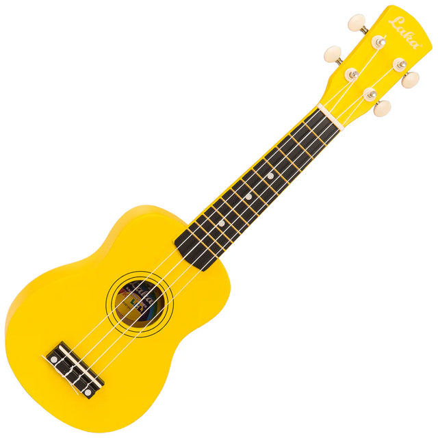 Laka Rainbow Series Soprano Ukulele Yellow - Music Vault