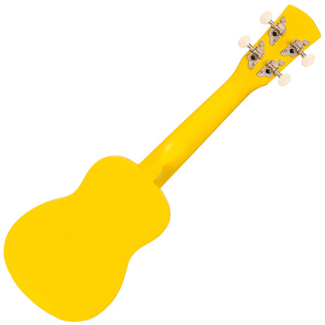 Laka Rainbow Series Soprano Ukulele Yellow - Music Vault