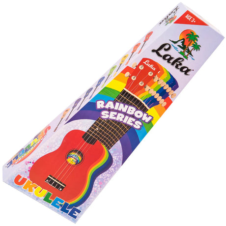 Laka Rainbow Series Soprano Ukulele Indigo - Music Vault