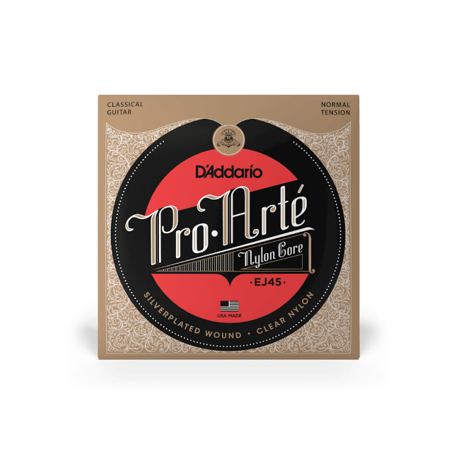 D'Addario Pro Arte Classical Acoustic Guitar Strings Normal Tension EJ45 - Music Vault