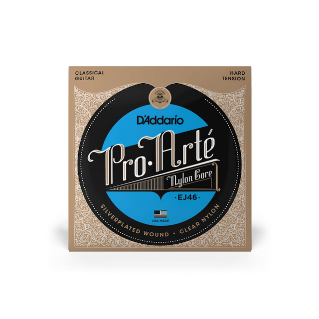 D'Addario Pro Arte Classical Acoustic Guitar Strings Hard Tension EJ46 - Music Vault
