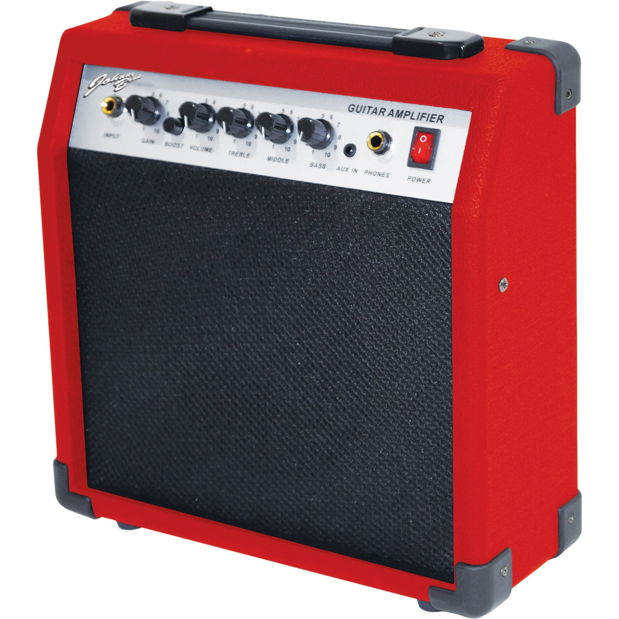 Johnny Brook Electric Guitar, Amplifier & Accessory Starter Pack Red