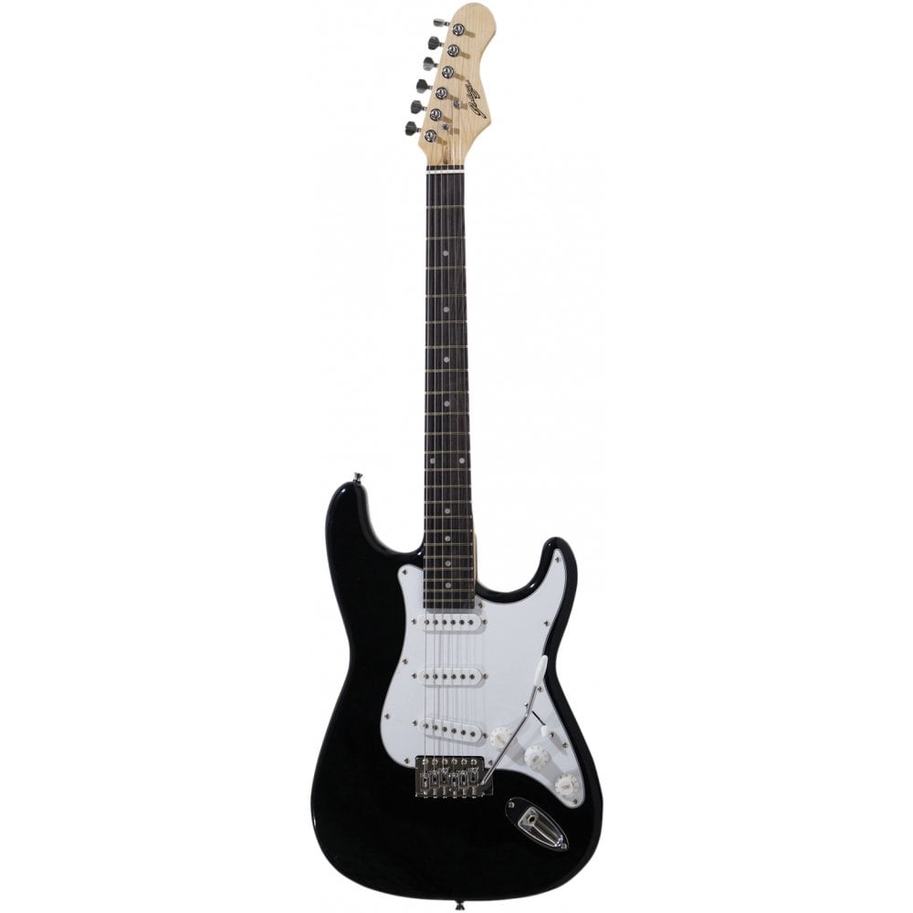 Johnny Brook Full Size Electric Guitar Black - Music Vault