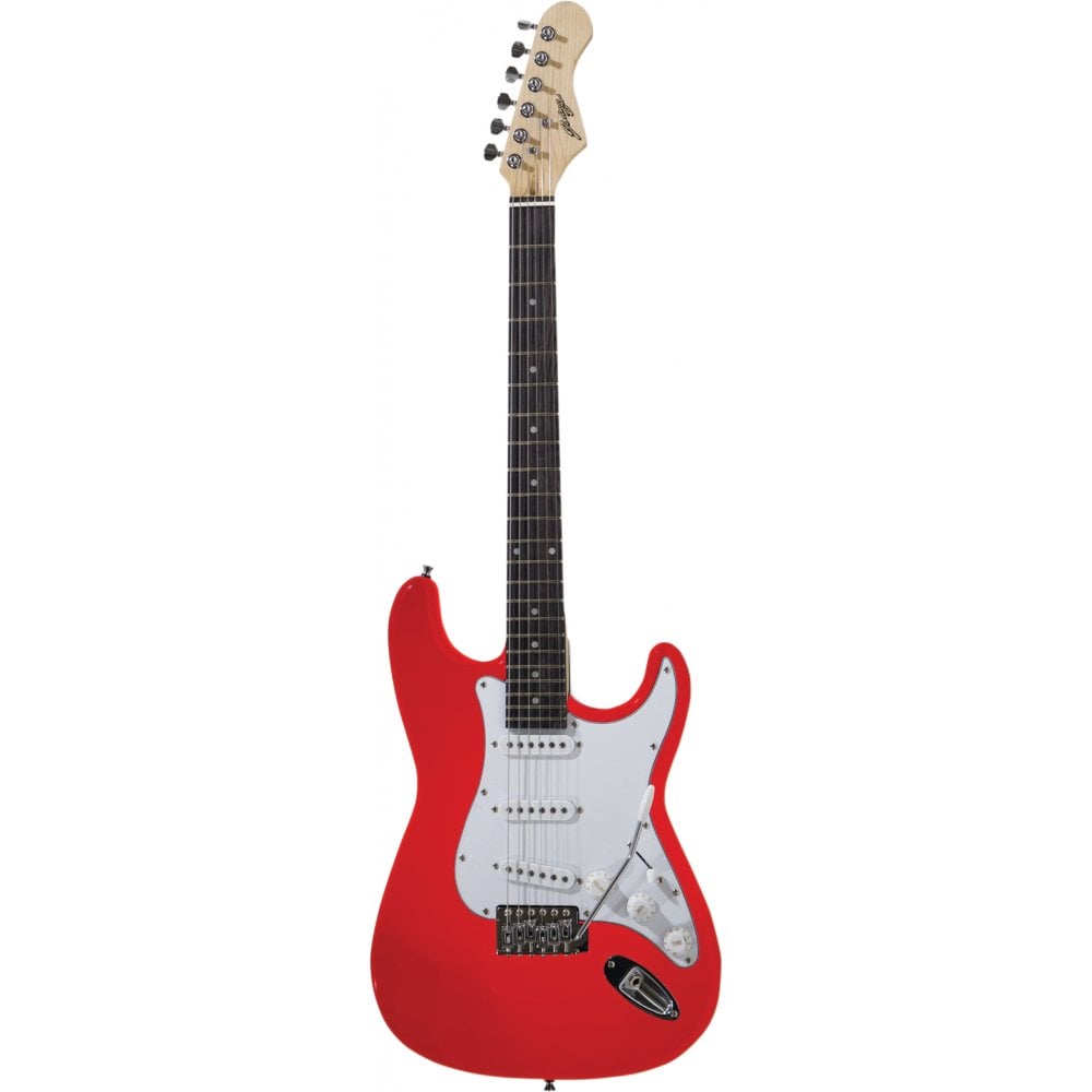 Johnny Brook Full Size Electric Guitar Red - Music Vault