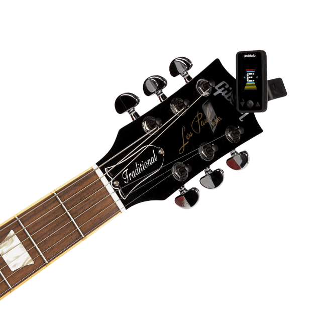 D'Addario Eclipse Rechargeable Chromatic Guitar Headstock Tuner