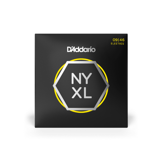 D'Addario NYXL Super Light Top/Regular Bottom Electric Guitar Strings 9-46