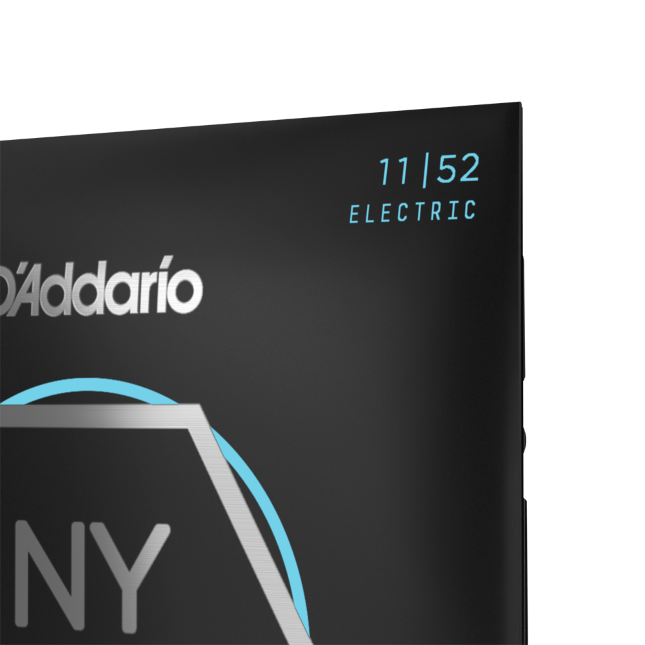 D'Addario NYXL Medium Top/Heavy Bottom Electric Guitar Strings 11-52