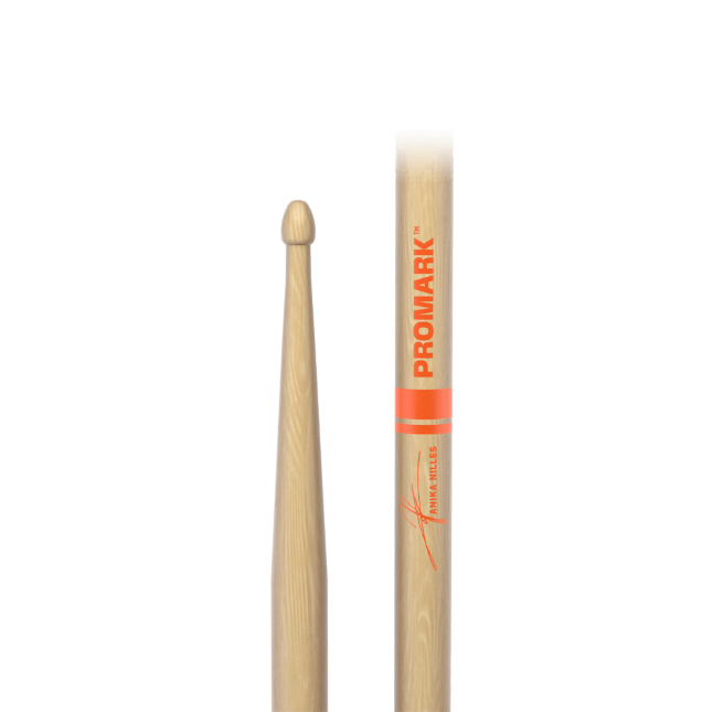 Promark Anika Niles Hickory Signature Series Drumsticks Wood Tip