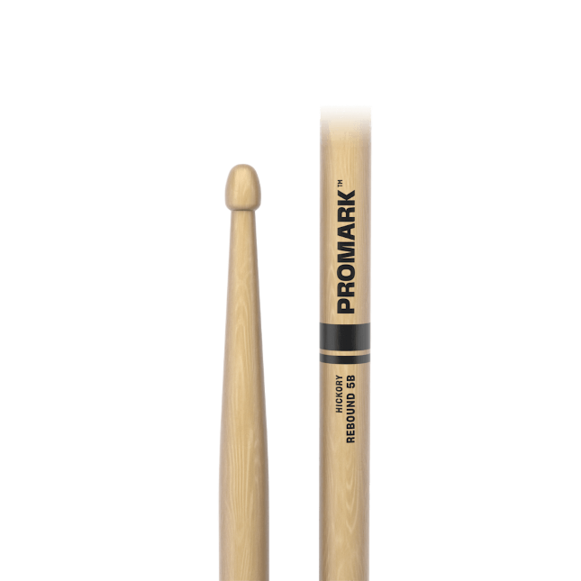 Promark Rebound 5B Hickory Drumsticks Acorn Wood Tip