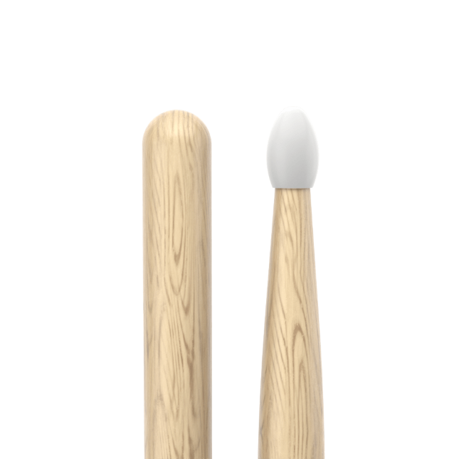 Promark Classic Attack 5B Shira Kashi Oak Drumsticks Oval Nylon Tip