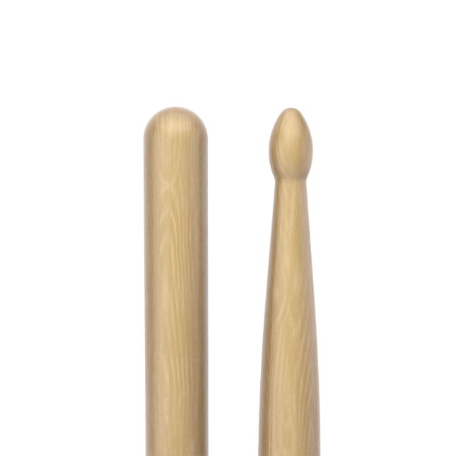 Promark Classic Forward 5A Hickory Drumsticks Oval Wood Tip