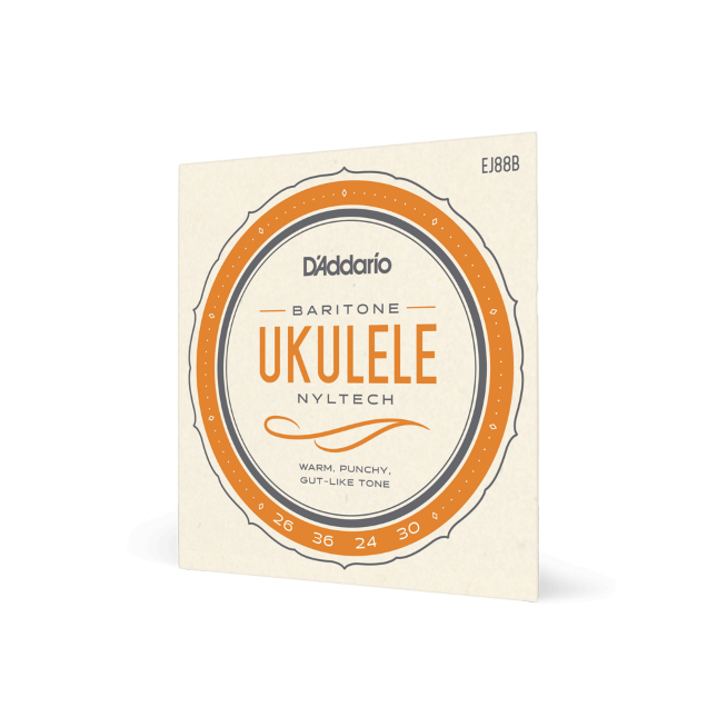D'Addario Nyltech Baritone Ukulele Strings EJ88B