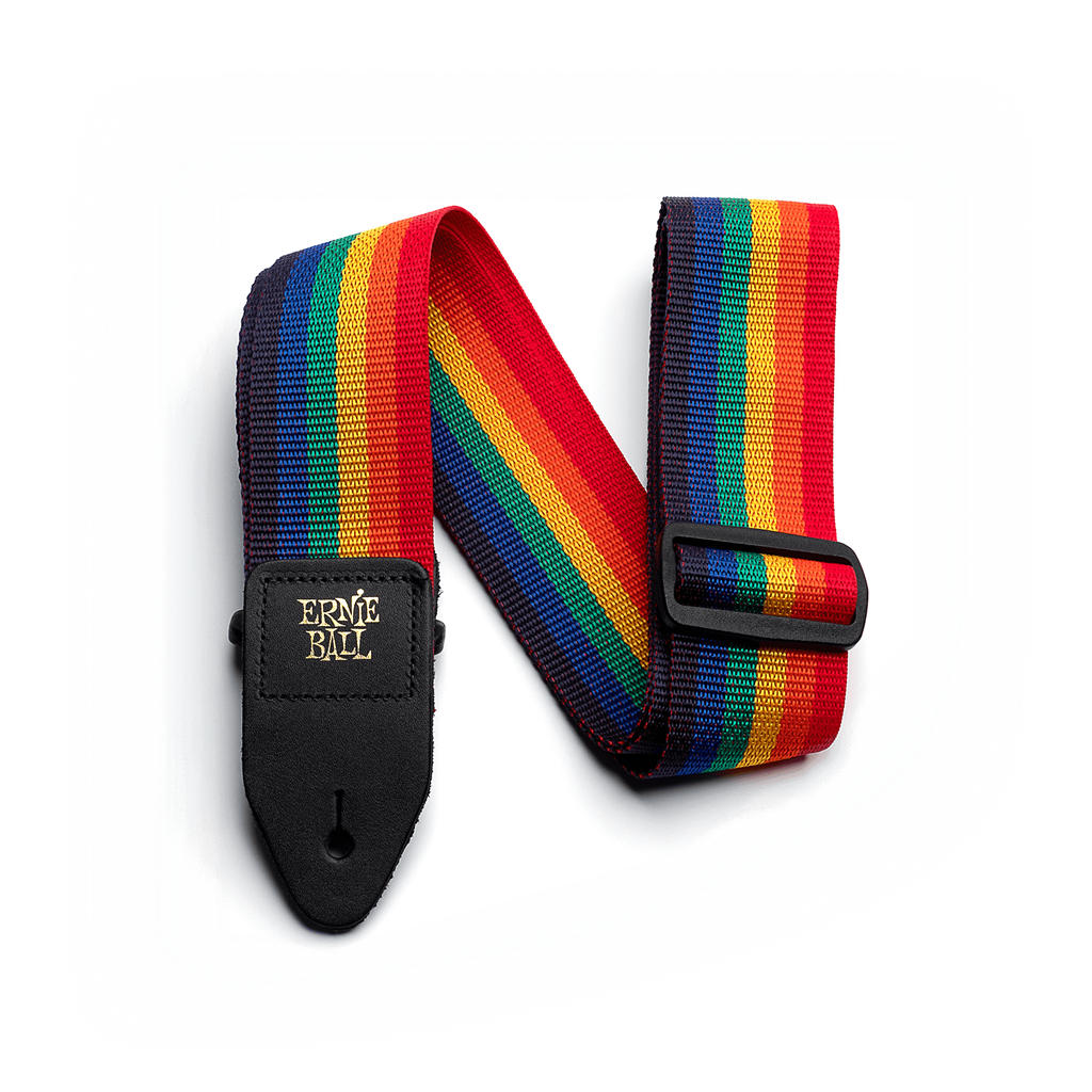 Ernie Ball Polypro Guitar Strap Rainbow