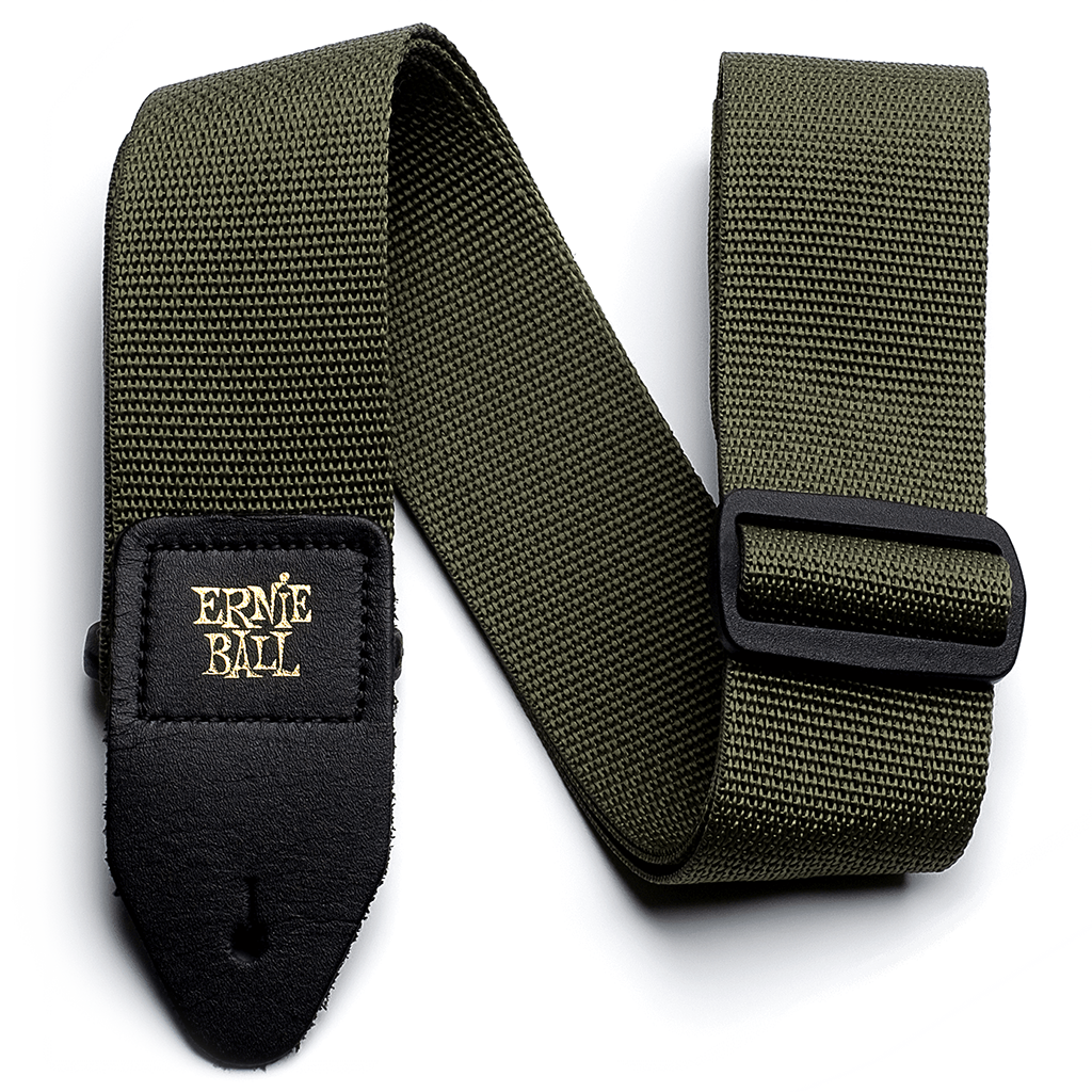 Ernie Ball Polypro Guitar Strap Olive