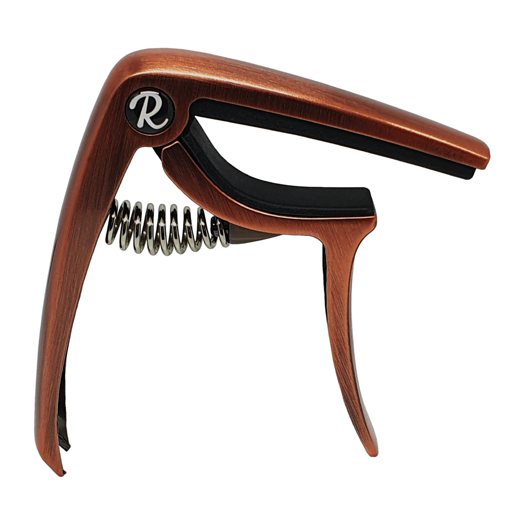 Riff Trigger Capo Electric/Acoustic Guitar Bronze