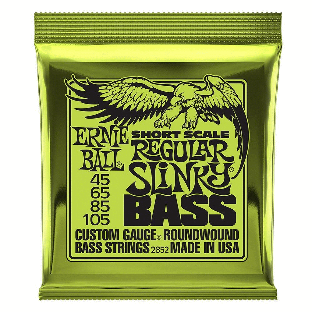 Ernie Ball Regular Slinky Short Scale Bass Strings 45-105 - Music Vault