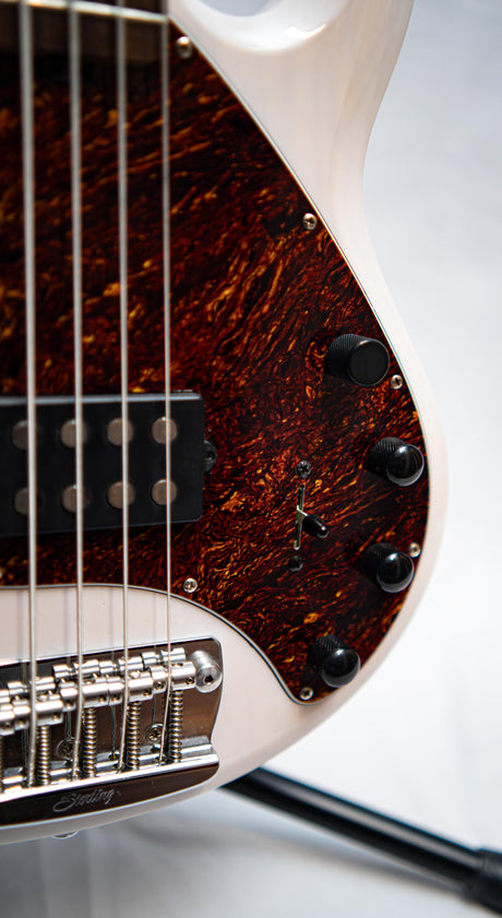 Sterling By Music Man Ray 35 LTD Trans White Blonde (Pre-Owned) - Music Vault