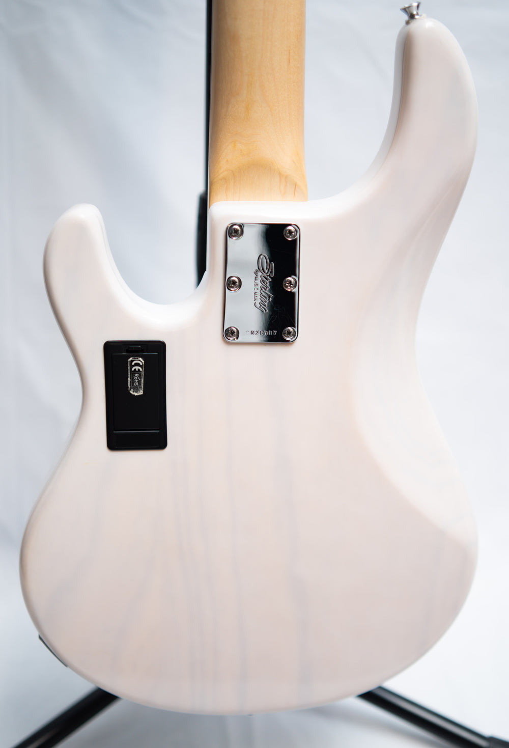 Sterling By Music Man Ray 35 LTD Trans White Blonde (Pre-Owned) - Music Vault