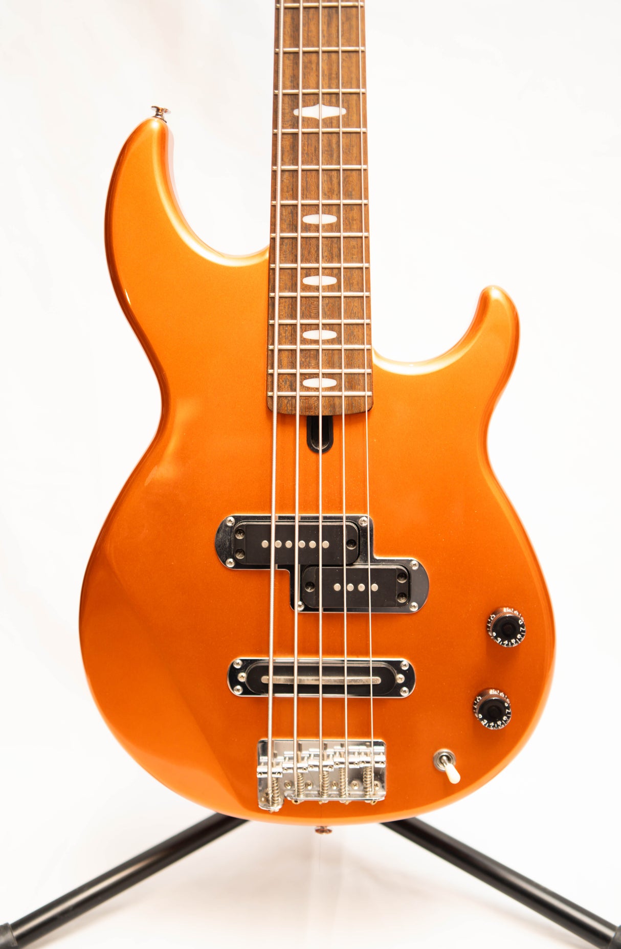 Yamaha BB415 5 String Active Bass Guitar Orange (Pre-Owned) - Music Vault