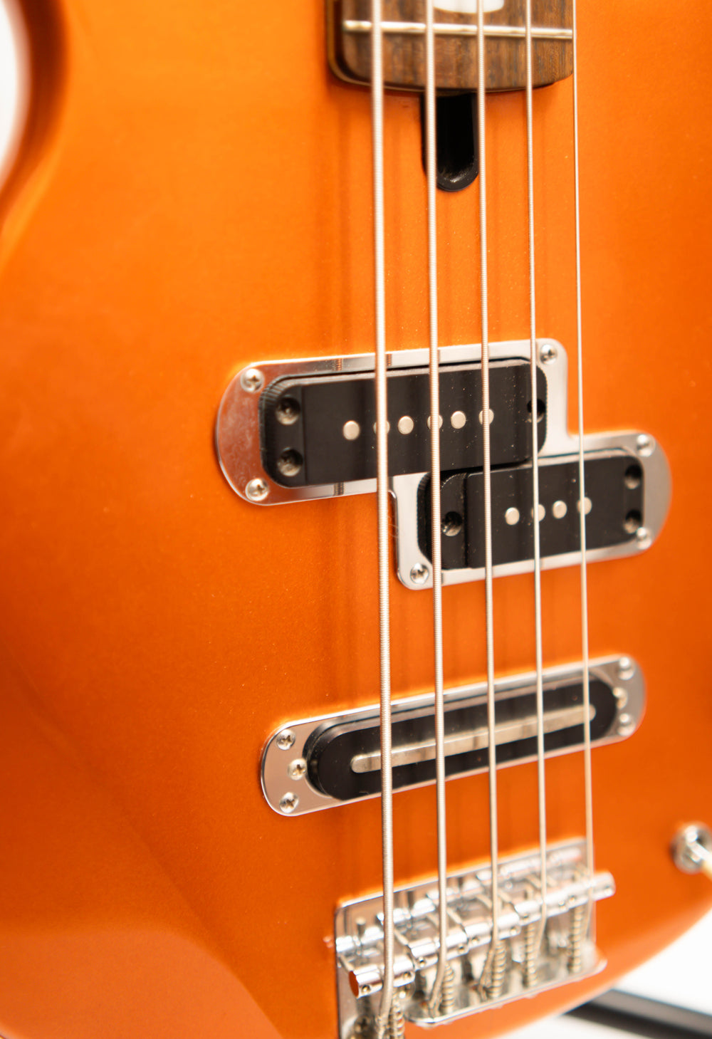 Yamaha BB415 5 String Active Bass Guitar Orange (Pre-Owned) - Music Vault