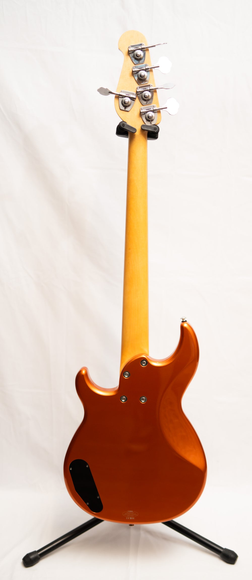 Yamaha BB415 5 String Active Bass Guitar Orange (Pre-Owned) - Music Vault