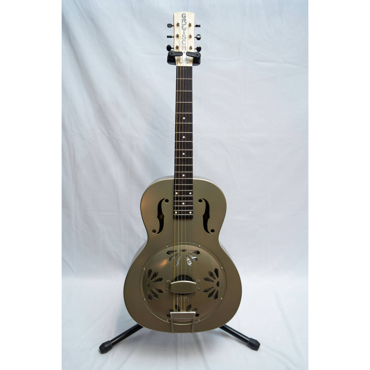 Gretsch G9201 Honey Dipper Round Neck Brass Body Resonator (Pre-Owned)