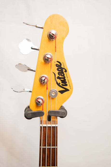 Vintage VJ74 Electric Bass Guitar (Pre-Owned) - Music Vault