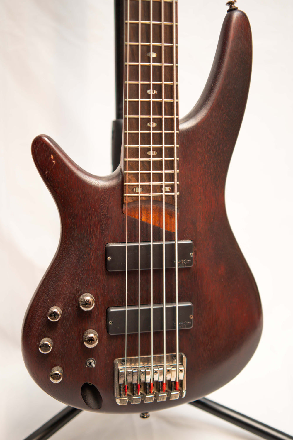 Ibanez SR505E Left Handed Active 5 String Bass Guitar (Pre-Owned) - Music Vault