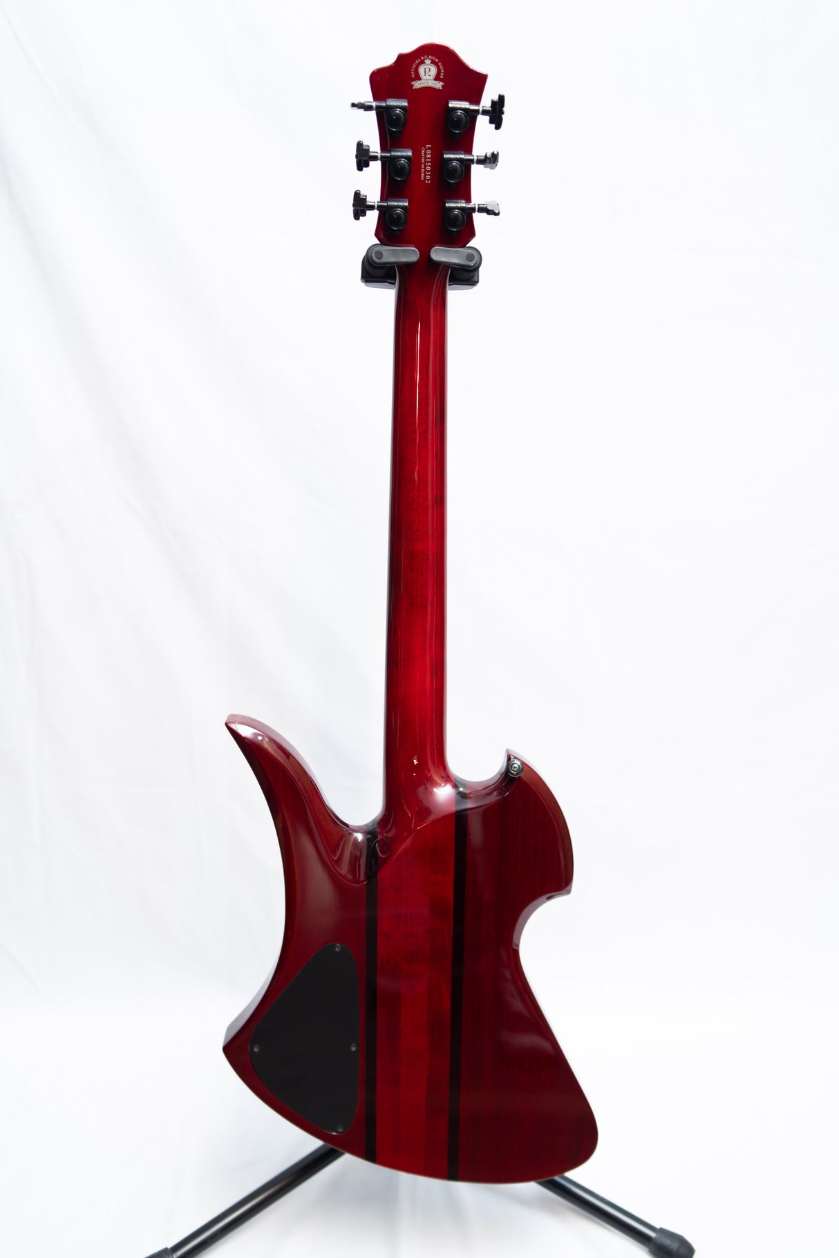 BC Rich Mockingbird STQ Red + Swan Flight Case (Pre-Owned) - Music Vault