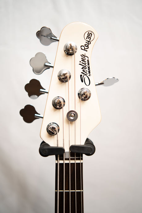 Sterling By Music Man Ray 35 LTD Trans White Blonde (Pre-Owned) - Music Vault