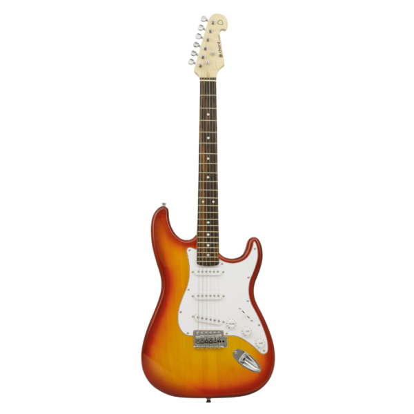 Chord CAL63 Electric Guitar Cherry Burst - Music Vault