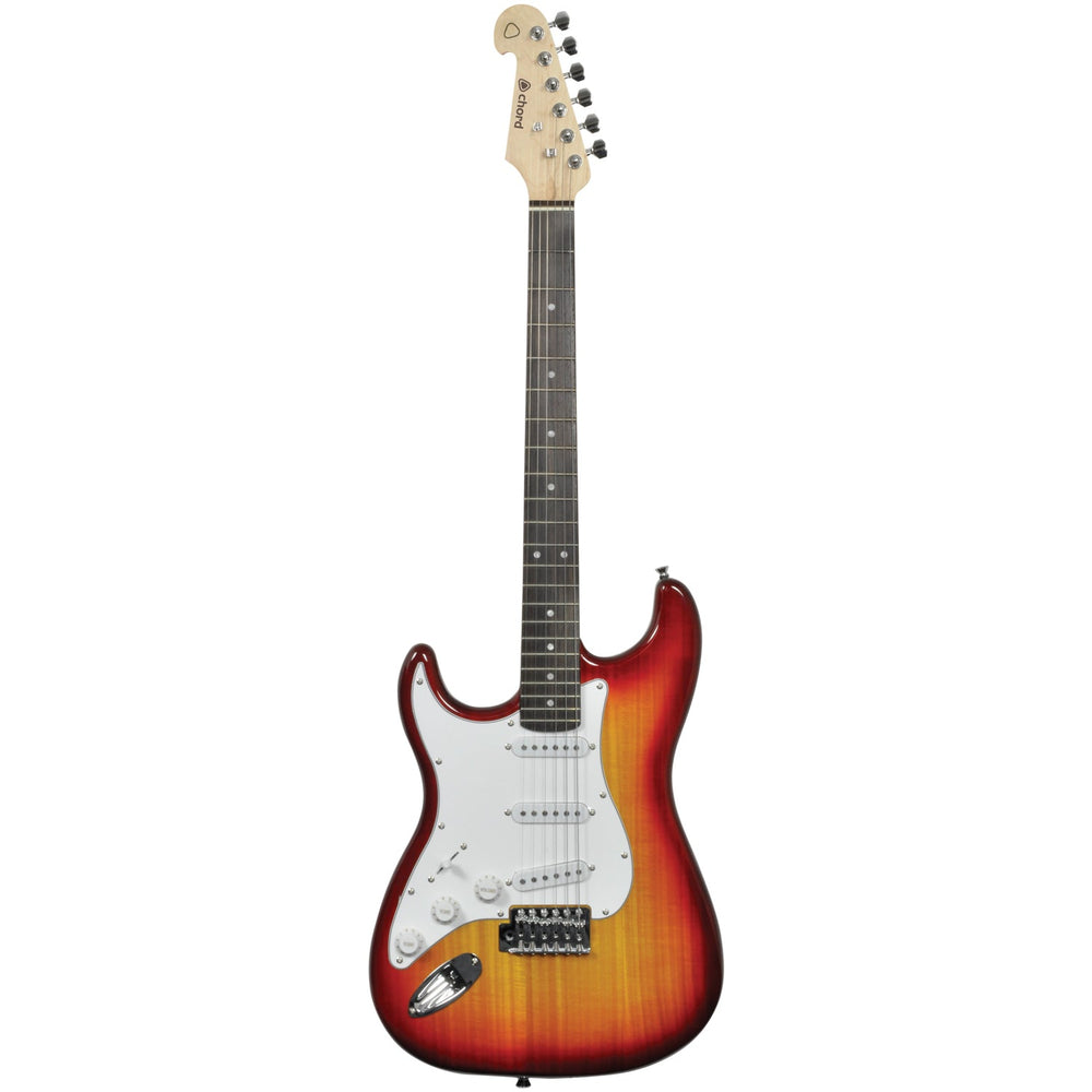 Chord CAL63/LH Electric Guitar Cherry Burst Left Handed - Music Vault